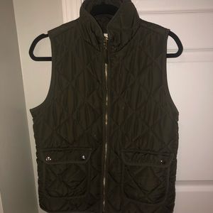 Army Green Vest with Gold detailing